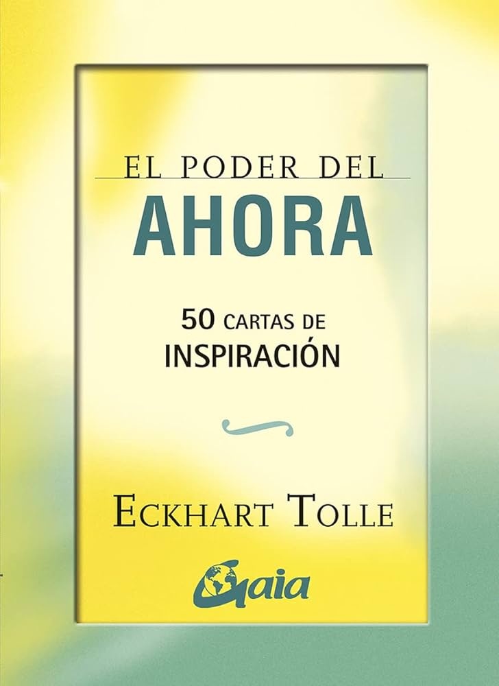 PODER DEL AHORA, EL. CARTAS