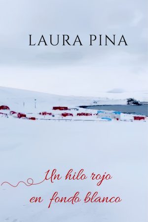 UN HILO ROJO EN EL FONDO BLANCO