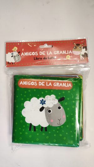 AMIGOS DE LA GRANJA LIBRO DE BAÑO
