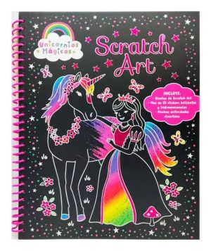 UNICORNIOS MAGICOS SCRATCH ART