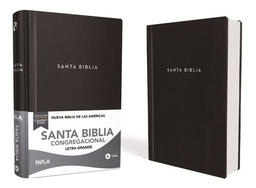 SANTA BIBLIA CONGREGACIONAL. NBLA EN NEGRO