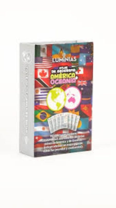 LUMINIAS ATLAS DE GEOGRAFIA AMERICA OCEANIA